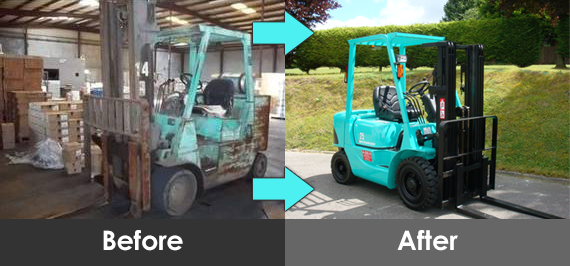 Forklift Refurbishment Aberdeen